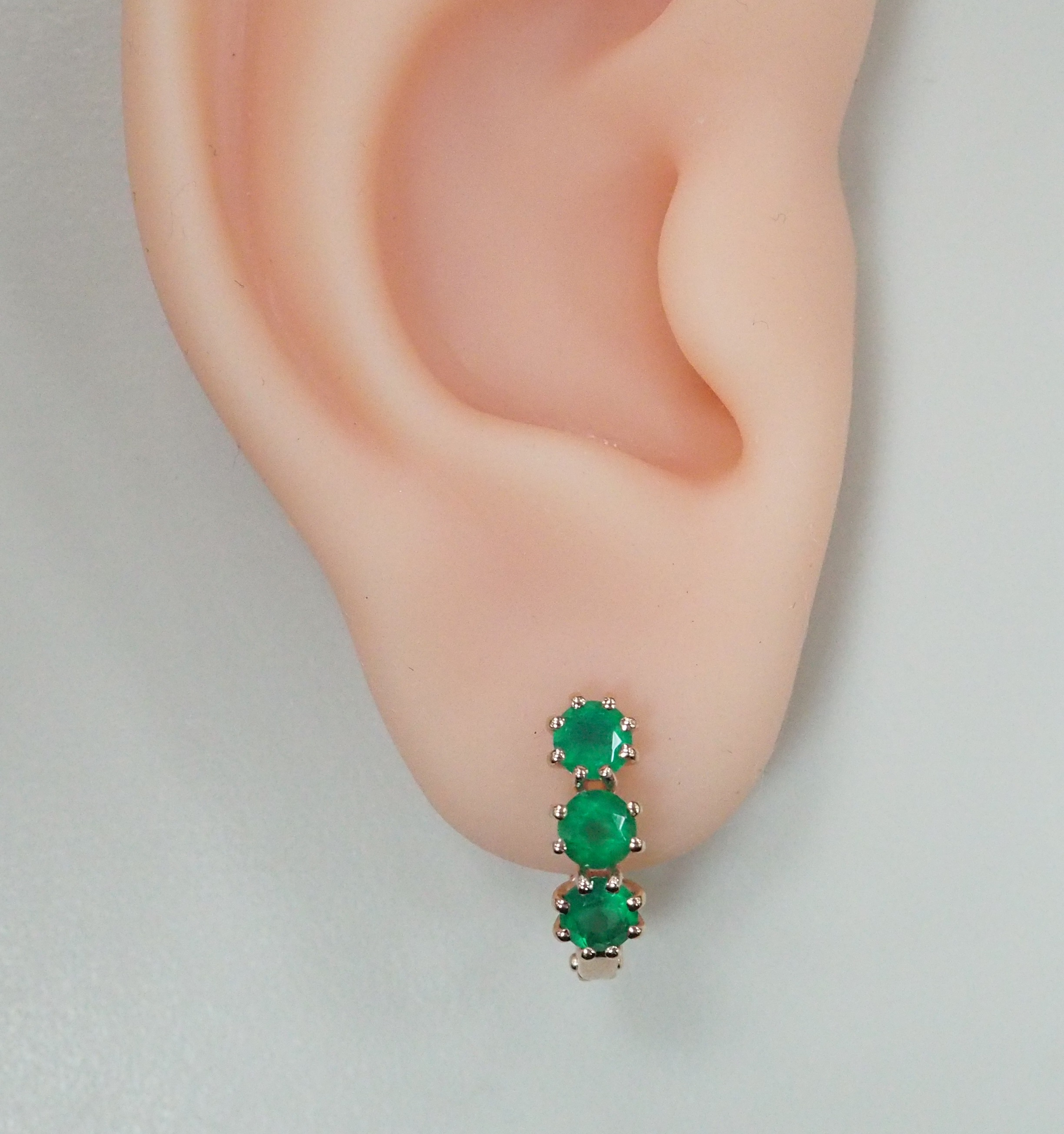 Серебряные серьги с агатами